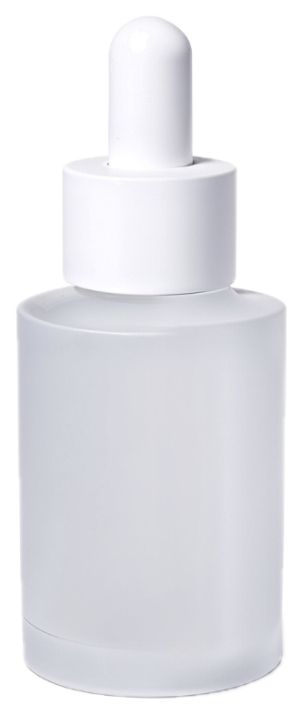30 ml Milchglas mit Pipette