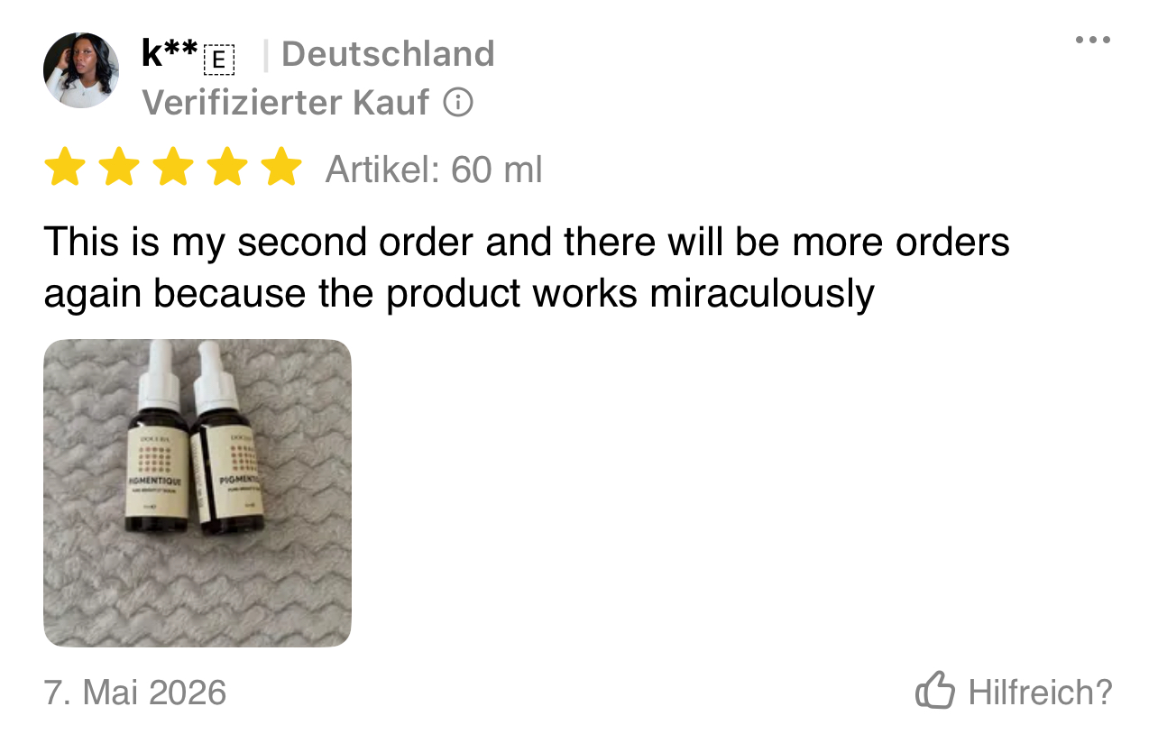 Verifizierte TikTok-Shop-Bewertung 2