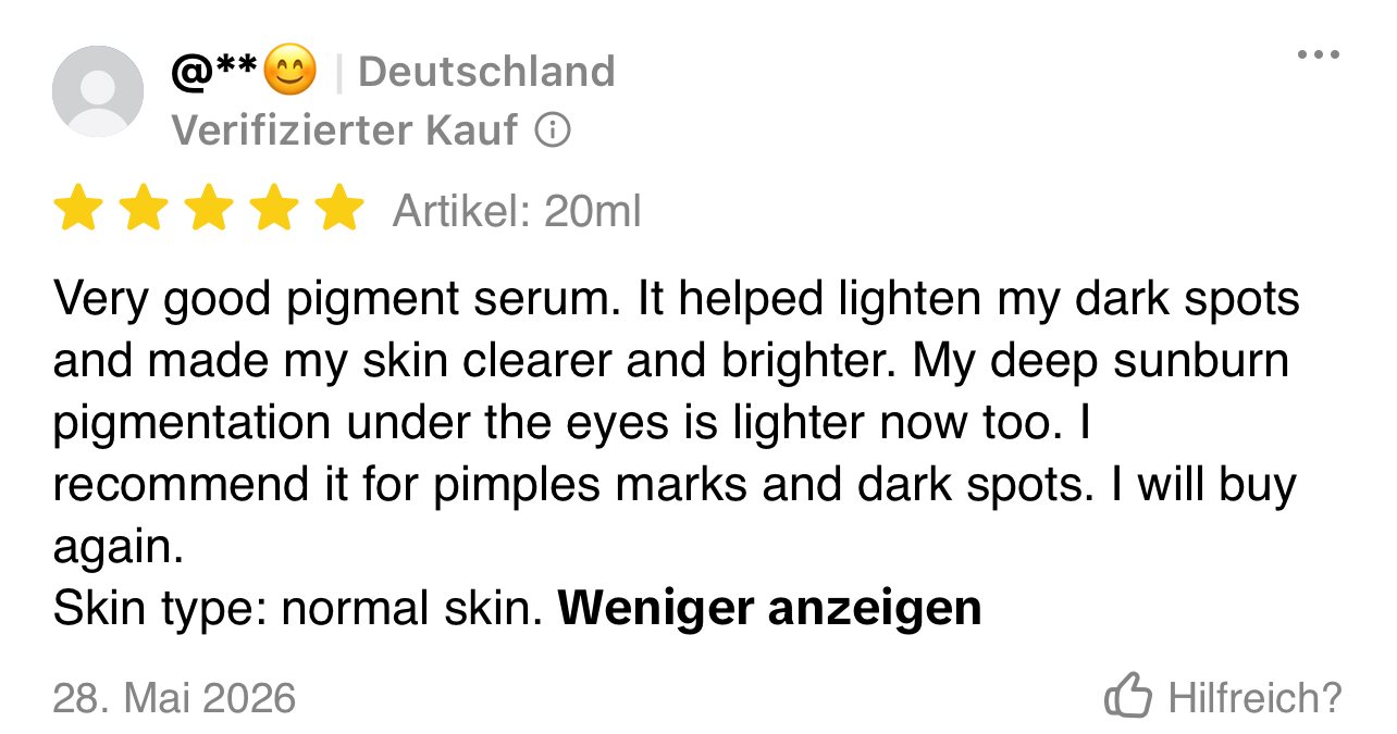 Verifizierte TikTok-Shop-Bewertung 6