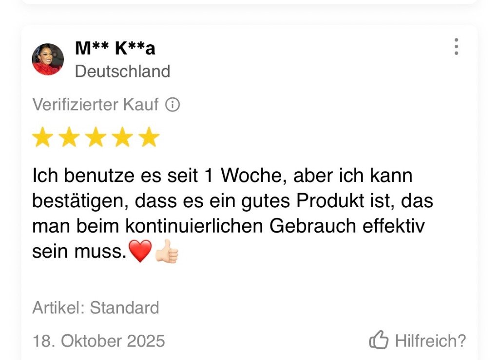 Verifizierte TikTok-Shop-Bewertung 7