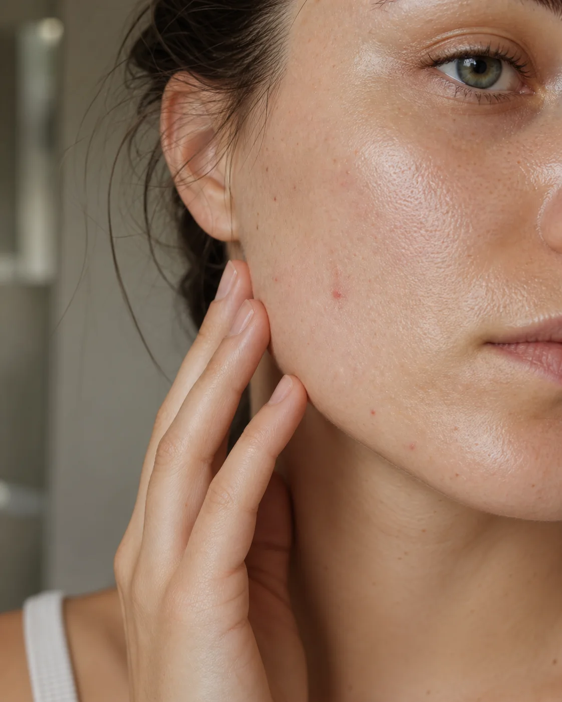 Ölige Haut als Anwendungsfall für Tone Trinity Serum