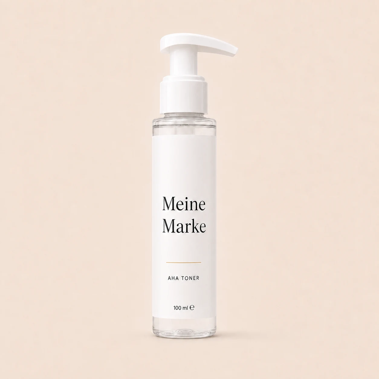 AHA Toner als White-Label-Mockup